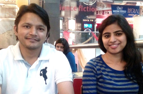 Jyoti and Ashish Negi